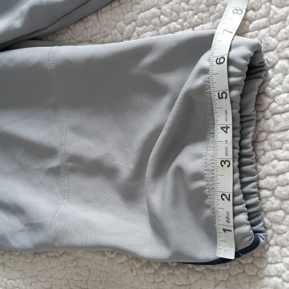 New Champro Grey Adult Medium Loose Fit Knicker Baseball Pants - Picture 9 of 16